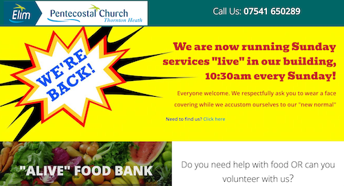 Elim Pentecostal Church Thornton Heath